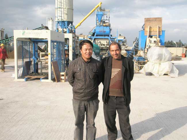 烏茲别(bié)克斯坦磚機客戶(hù)