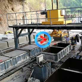 免蒸加氣(qì)塊設備視頻